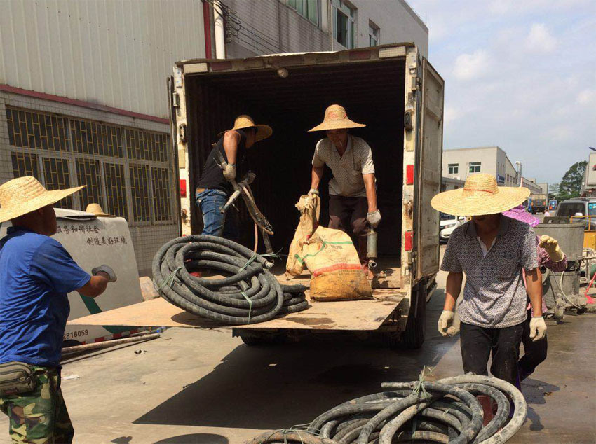 硚口一部件厂房地基出现下沉注浆加固